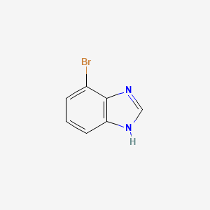 molecular formula C7H5BrN2 B1279511 4-溴-1H-苯并咪唑 CAS No. 83741-35-9