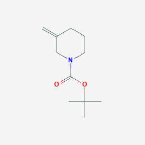 molecular formula C11H19NO2 B1279512 N-Boc-3-Methylenepiperidine CAS No. 276872-89-0