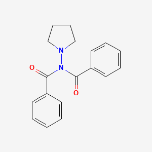 n-Benzoyl-n-(pyrrolidin-1-yl)benzamide