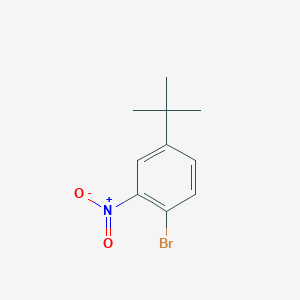 molecular formula C10H12BrNO2 B1279519 1-溴-4-(叔丁基)-2-硝基苯 CAS No. 70729-05-4