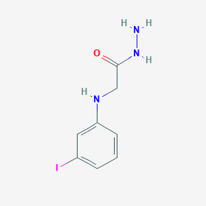 2-(3-Iodoanilino)acetohydrazide