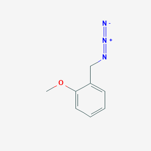 molecular formula C8H9N3O B1279528 1-(叠氮甲基)-2-甲氧基苯 CAS No. 300823-47-6