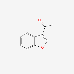 molecular formula C10H8O2 B1279542 3-Acetylbenzo[b]furan CAS No. 66611-15-2
