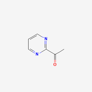 molecular formula C6H6N2O B1279551 2-乙酰嘧啶 CAS No. 53342-27-1