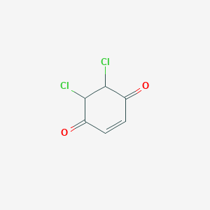 B12795620 5,6-Dichlorocyclohex-2-ene-1,4-dione CAS No. 5273-62-1