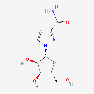 N^1-beta-D-Ribofuranosylpyrazole-3-carboxamiide