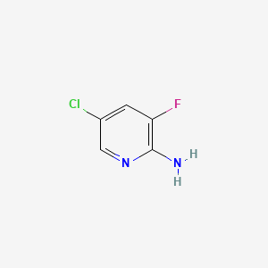 B1279587 2-Amino-5-chloro-3-fluoropyridine CAS No. 246847-98-3