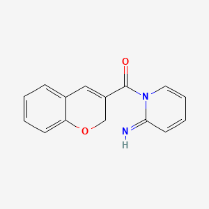 1-(2H-1-Benzopyran-3-ylcarbonyl)-2(1H)-pyridinimine