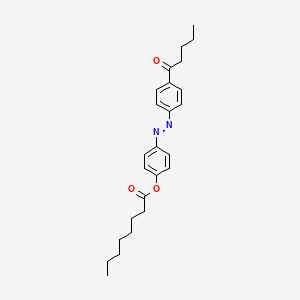 4-n-Pentanoyl-4-n'-octanoyloxyazobenzene