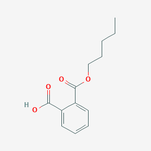 molecular formula C13H16O4 B127959 1,2-苯二甲酸单戊酯 CAS No. 24539-56-8