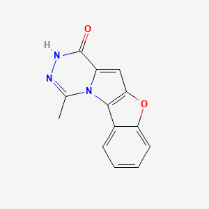 3-methyl-10-oxa-2,4,5-triazatetracyclo[7.7.0.02,7.011,16]hexadeca-1(9),3,7,11,13,15-hexaen-6-one