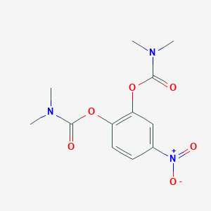 4-Nitrobenzene-1,2-diyl bis(dimethylcarbamate)