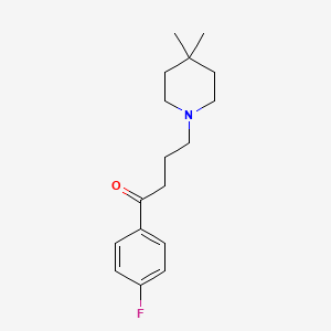 Butyrophenone, 4-(4,4-dimethylpiperidino)-4'-fluoro-