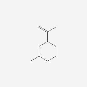 B12796038 Cyclohexene, 1-methyl-3-(1-methylethenyl)- CAS No. 499-03-6