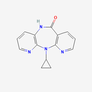 2-cyclopropyl-2,4,9,15-tetrazatricyclo[9.4.0.03,8]pentadeca-1(11),3(8),4,6,12,14-hexaen-10-one