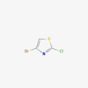 molecular formula C3HBrClNS B1279618 4-溴-2-氯噻唑 CAS No. 92977-45-2