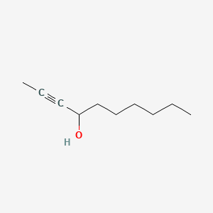 B12796380 Dec-2-yn-4-ol CAS No. 71393-77-6