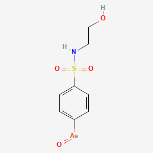 p-Arsenoso-N-(2-hydroxyethyl)benzenesulfonamide