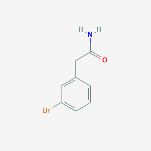 molecular formula C8H8BrNO B1279644 2-(3-Bromophenyl)acetamide CAS No. 60312-83-6