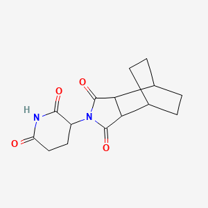 4,7-Ethano-1H-isoindole-1,3(2H)-dione, 2-(2,6-dioxo-3-piperidinyl)hexahydro-