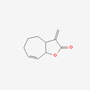 3-Methylene-3,3a,4,5,6,8a-hexahydro-2H-cyclohepta(b)furan-2-one