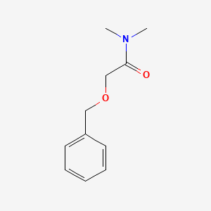molecular formula C11H15NO2 B1279659 2-Benzyloxy-N,N-dimethyl-acetamide CAS No. 41858-11-1