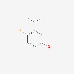 molecular formula C10H13BrO B1279667 4-Bromo-3-isopropylanisole CAS No. 34881-45-3