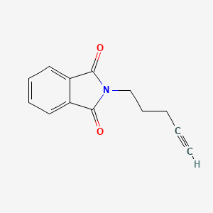 molecular formula C13H11NO2 B1279685 N-(4-Pentynyl)phthalimide CAS No. 6097-07-0