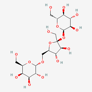 molecular formula C18H32O16 B12796885 Planteose CAS No. 470-57-5