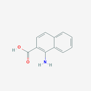 molecular formula C11H9NO2 B1279704 1-Amino-2-naphthoic acid CAS No. 4919-43-1