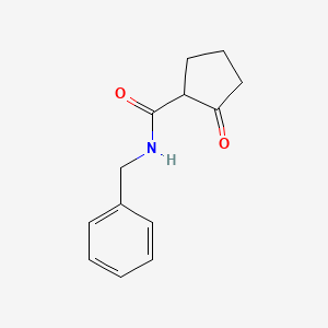 molecular formula C13H15NO2 B1279710 N-benzyl-2-oxocyclopentanecarboxamide CAS No. 2799-86-2