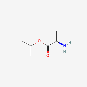 molecular formula C6H13NO2 B1279723 D-Alanine isopropyl ester CAS No. 79487-89-1