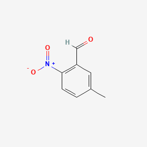 molecular formula C8H7NO3 B1279727 5-甲基-2-硝基苯甲醛 CAS No. 5858-28-6