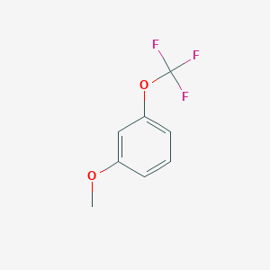 molecular formula C8H7F3O2 B127973 3-(三氟甲氧基)苯甲醚 CAS No. 142738-94-1