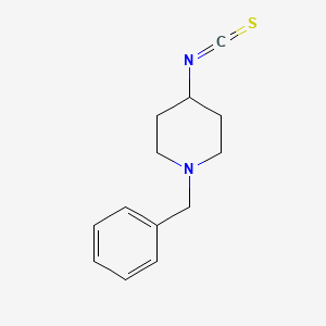 molecular formula C13H16N2S B1279736 1-Benzyl-4-isothiocyanatopiperidine CAS No. 73733-72-9