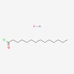 Tetradecanoyl chloride;hydrofluoride