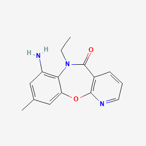 7-Amino-6-ethyl-9-methyl-pyrido(2,3-b)(1,5)benzoxazepin-5(6H)-one