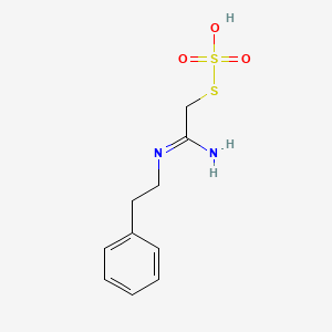 S-(2-Imino-2-((2-phenylethyl)amino)ethyl) hydrogen thiosulfate