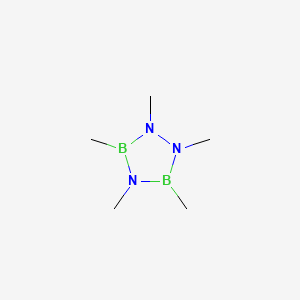 1,2,4,3,5-Triazadiborolidine, 1,2,3,4,5-pentamethyl-