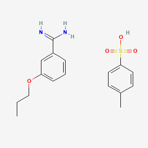 4-Methylbenzenesulfonic acid; 3-propoxybenzenecarboximidamide