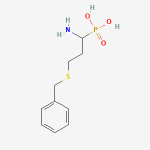 1-Amino-3-(benzylthio)propylphosphonic acid