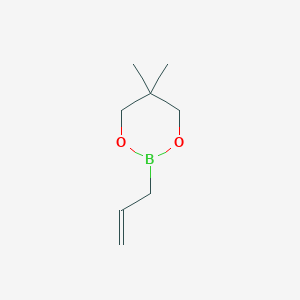 B1279808 2-Allyl-5,5-dimethyl-1,3,2-dioxaborinane CAS No. 911482-75-2