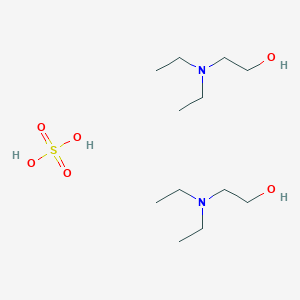 2-(diethylamino)ethanol;sulfuric acid