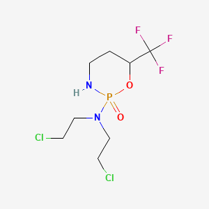 2-(Bis(2-chloroethyl)amino)-6-trifluoromethyltetrahydro-2H-1,3,2-oxazaphosphorine 2-oxide