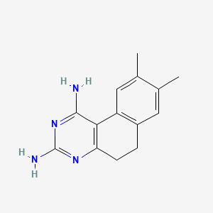 8,9-Dimethyl-5,6-dihydrobenzo[f]quinazoline-1,3-diamine