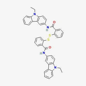 2,2'-Dithiobis(N-(ethylcarbazolidine)benzamide)