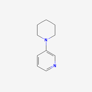 molecular formula C10H14N2 B1279845 3-(Piperidin-1-yl)pyridine CAS No. 90872-73-4