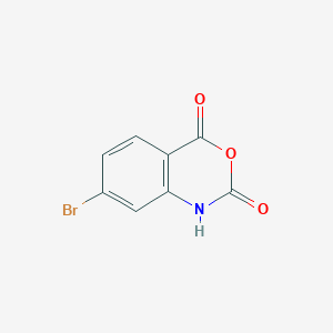 molecular formula C8H4BrNO3 B1279851 4-溴异茚酐 CAS No. 76561-16-5