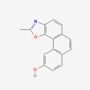 2-Methylphenanthro(3,4-d)oxazol-10-ol