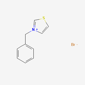 molecular formula C10H10BrNS B1279896 3-Benzylthiazolium Bromide CAS No. 75066-50-1